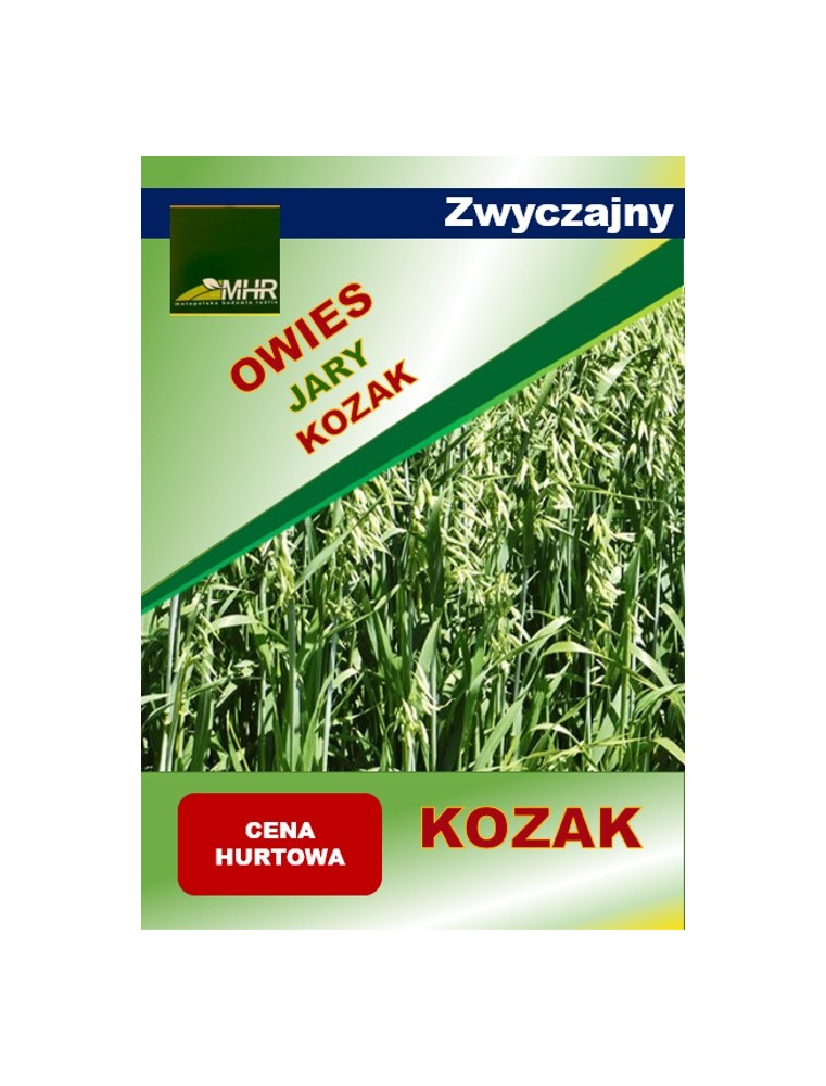 Nasiona owsa jarego KOZAK -ulotka