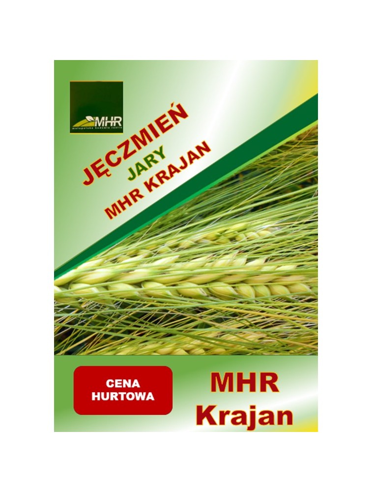 Nasiona jęczmienia jarego MHR KRAJAN- ulotka Nasiona jęczmienia jarego MHR KRAJAN- ulotka