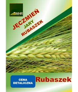 Nasiona jęczmienia jarego RUBASZEK-ulotka