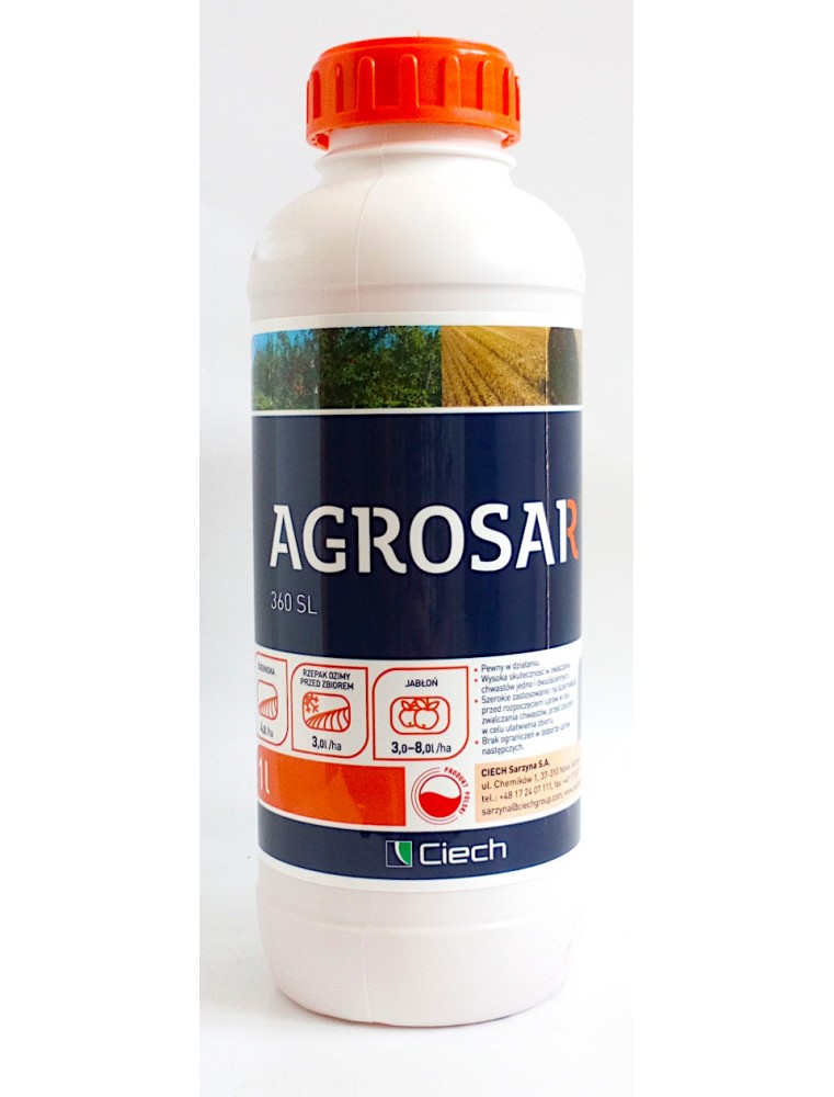 Środek chwastobójczy Agrosar 360 SL Środek chwastobójczy Agrosar 360 SL