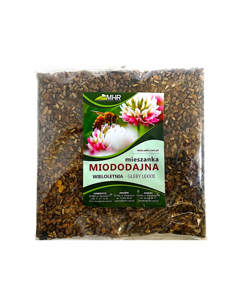 Mieszanka miododajna wieloletnia (gleby lekkie) Mieszanka miododajna wieloletnia (gleby lekkie)