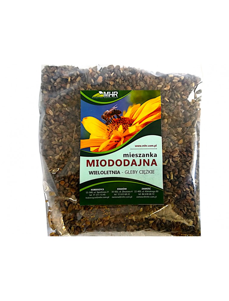 Mieszanka miododajna wieloletnia (gleby średnie i ciężkie)