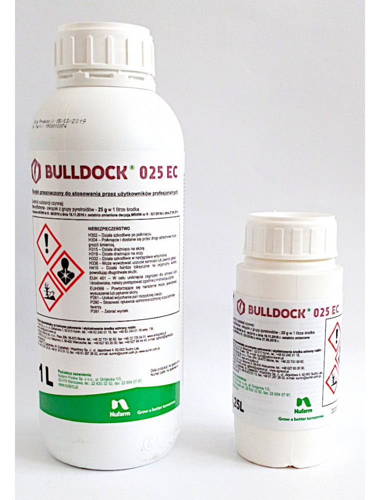 Środek owadobójczy Bulldock 025 EC Nufarm Środek owadobójczy Bulldock 025 EC Nufarm