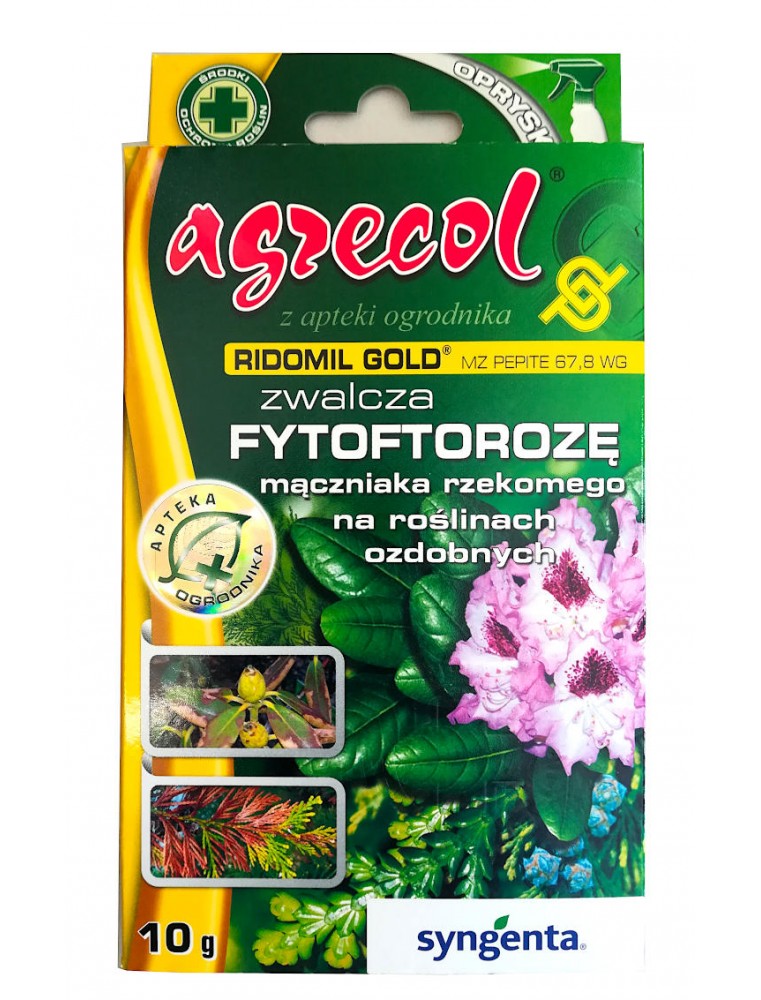 Środek grzybobójczy Ridomil Gold MZ 68,7 WG 10g Środek grzybobójczy Ridomil Gold MZ 68,7 WG 10g