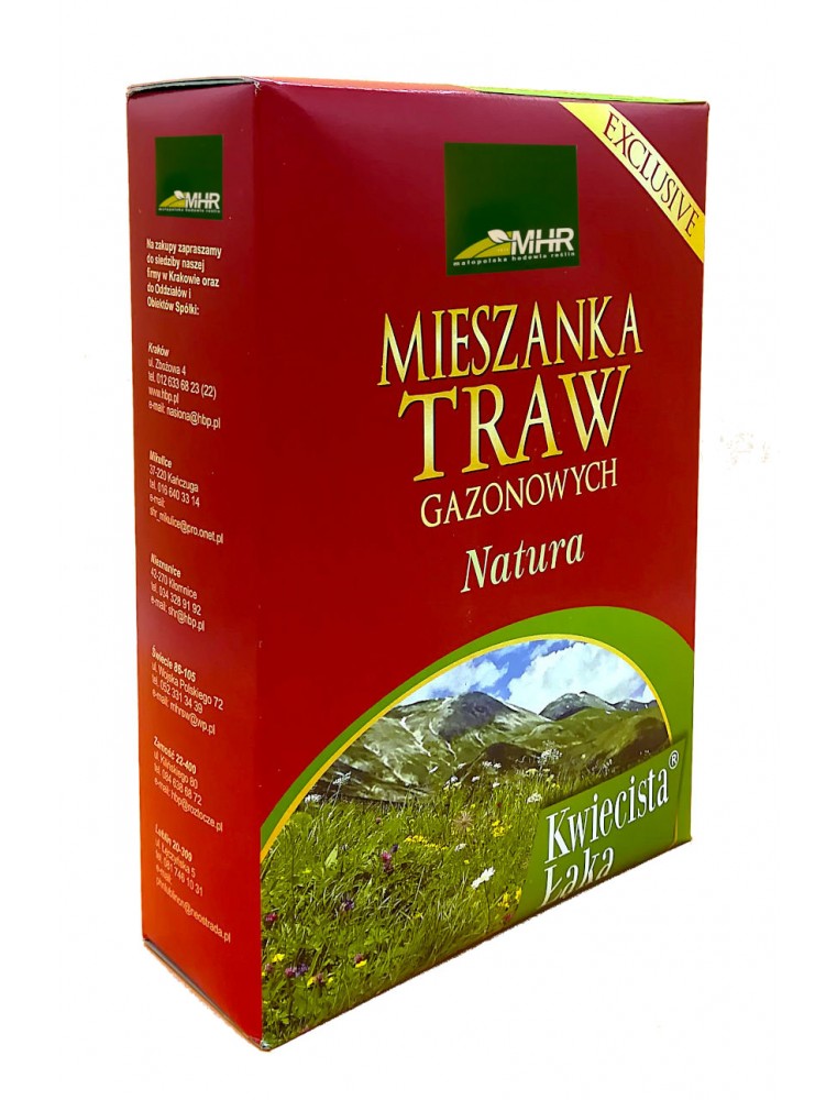 Mieszanka traw gazonowych - Kwiecista Łąka 0,9 kg