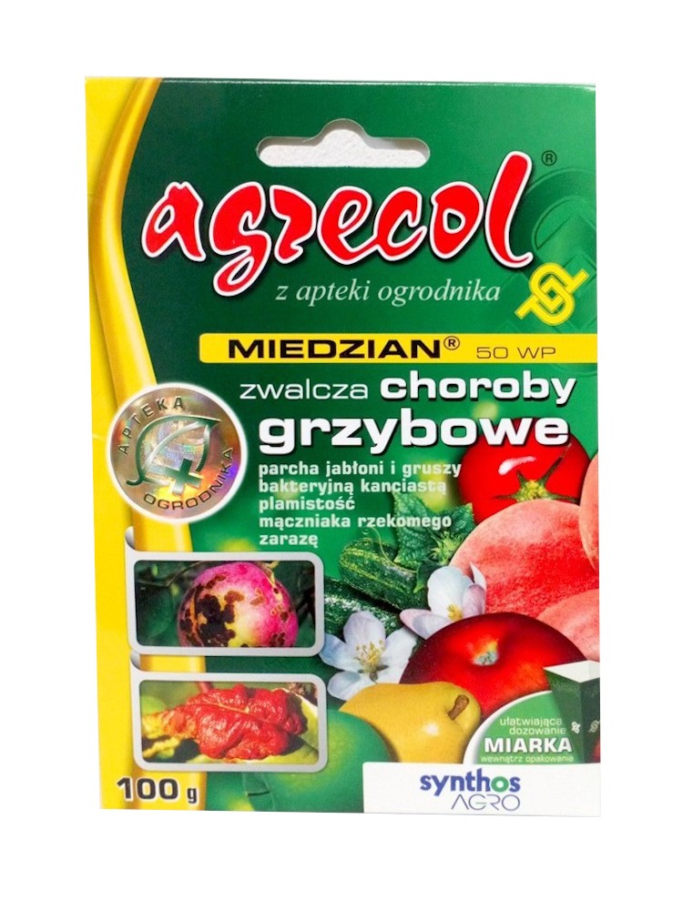 Miedzian 50WP Agrecol 100g Miedzian 50WP Agrecol 100g