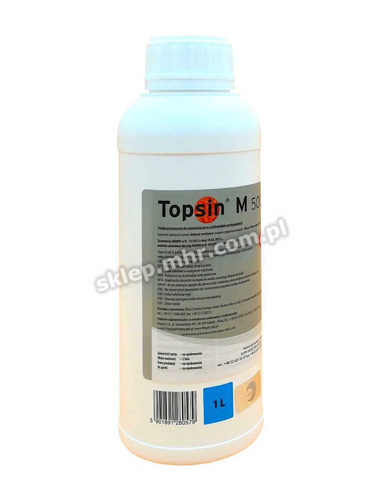 Środek grzybobójczy Topsin M 500 SC 1L