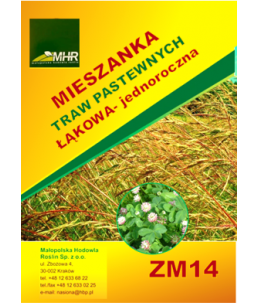 Mieszanka  traw pastewnych - łąkowa ZM3 - ulotka